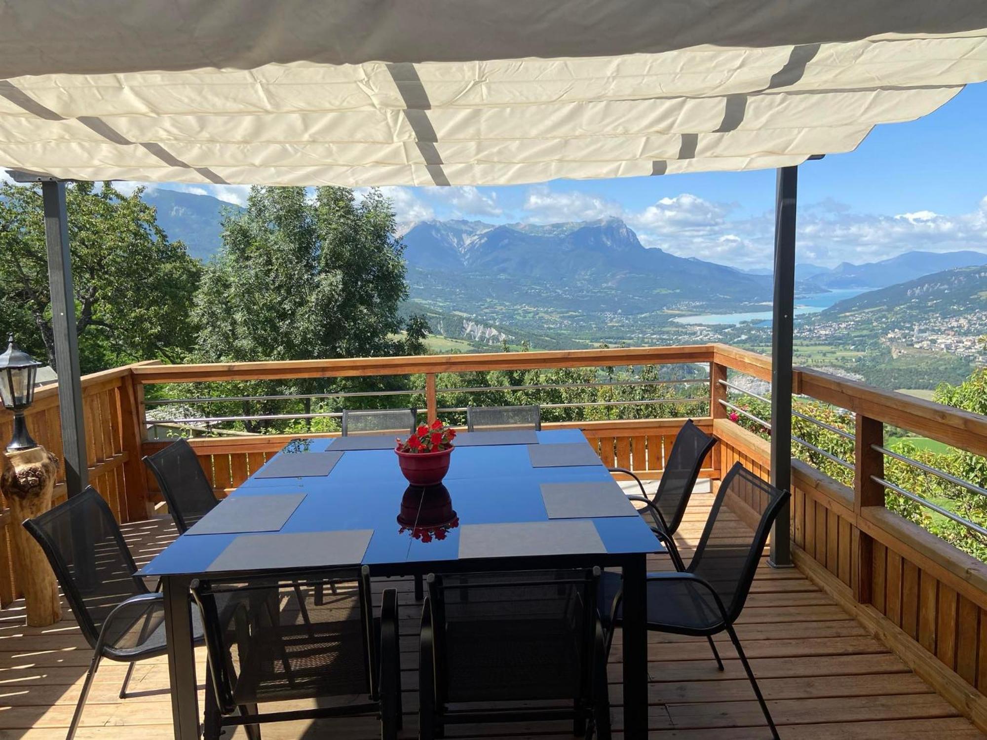 La Grange - Camping Le Mont Orel Saint-Andre-d'Embrun Ngoại thất bức ảnh